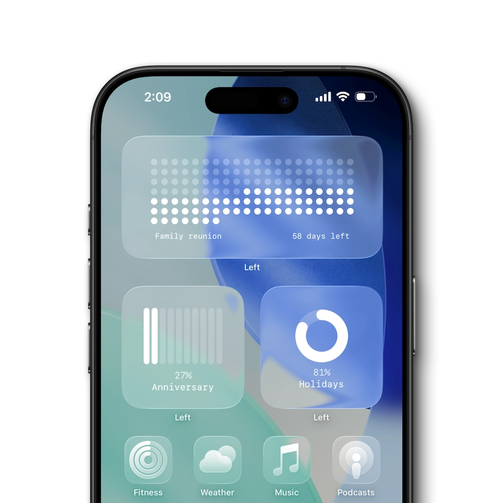 Interactive widgets on Home Screen, Lock Screen, and StandBy